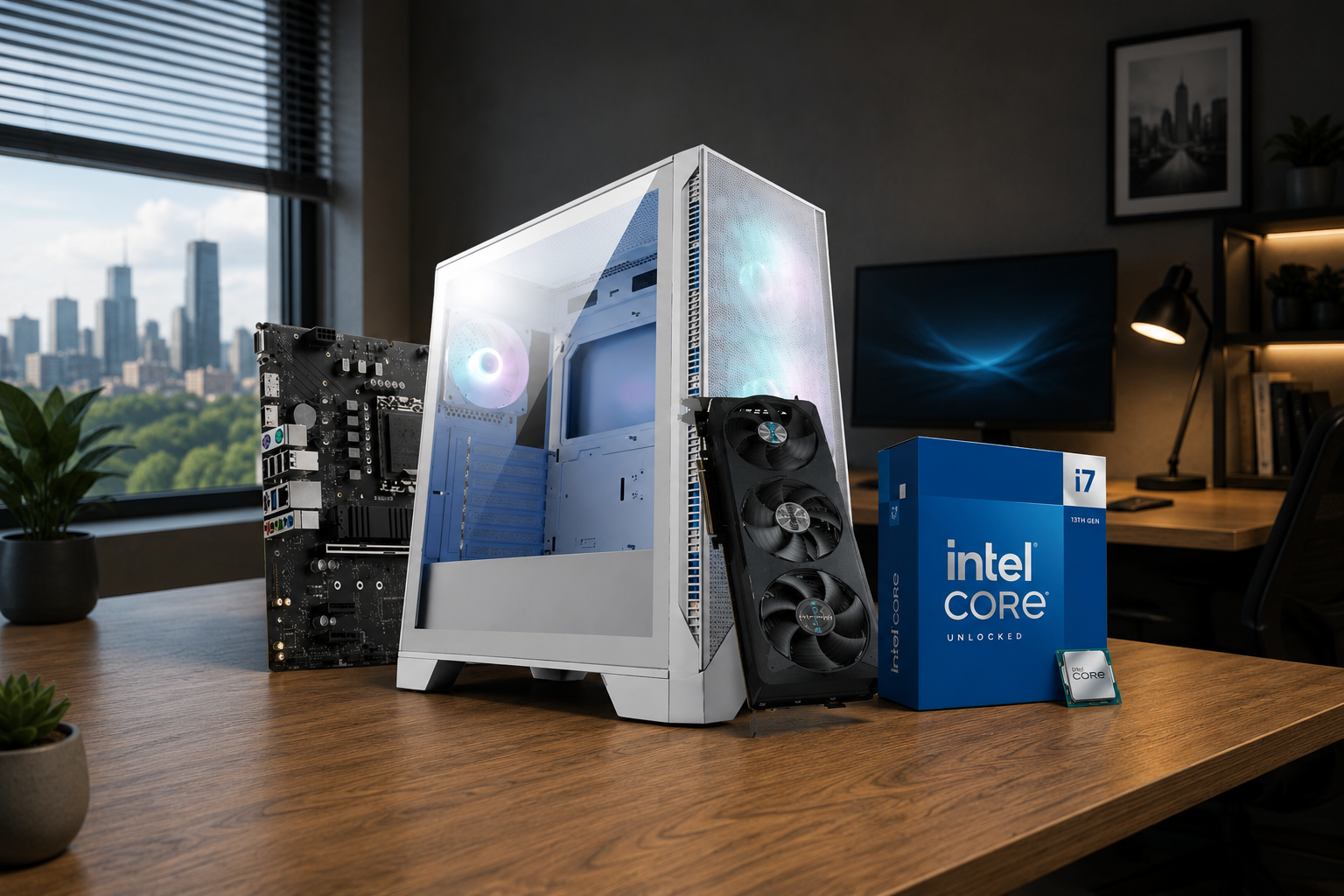 🖥️ Pc de Bureau Gamer Max 722 – i7-14700F, RTX 5070, 32Go RAM, SSD 1To au meilleur prix en Tunisie